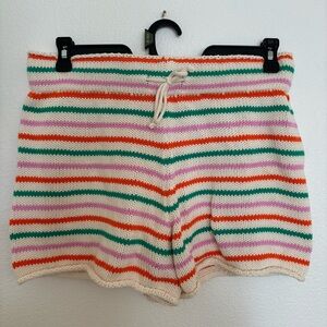 Zara knit shorts size Large